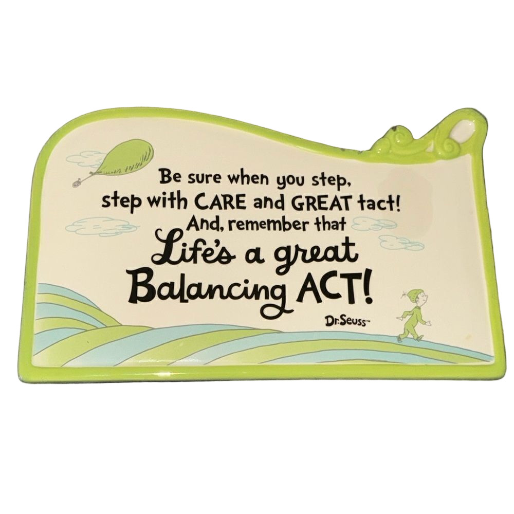 Dr. Suess collectible hallmark wall hanging